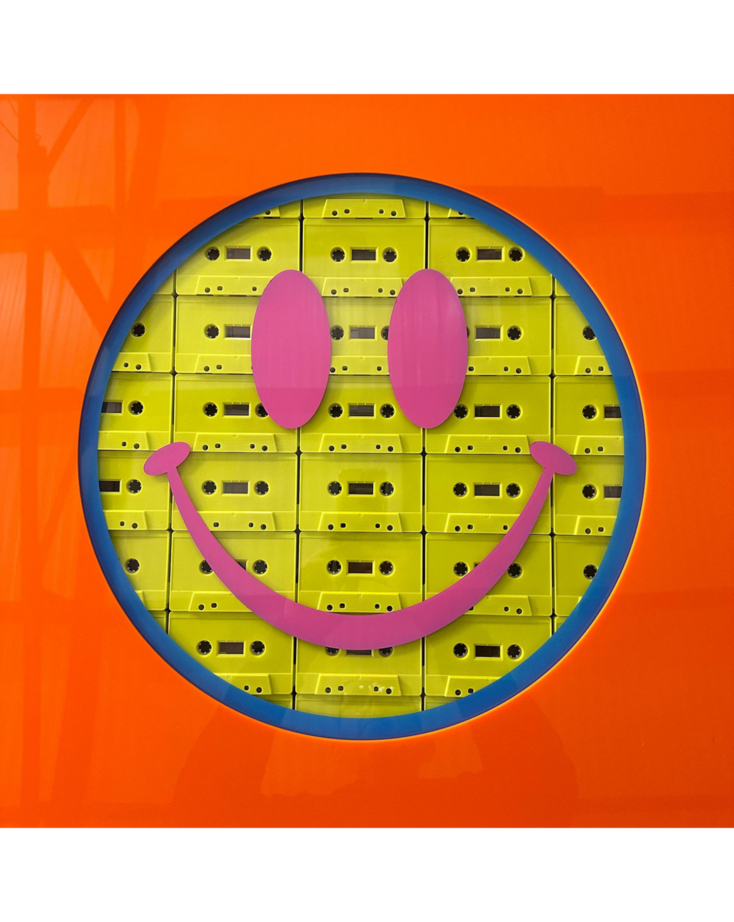 Cassette Face Orange and Yellow