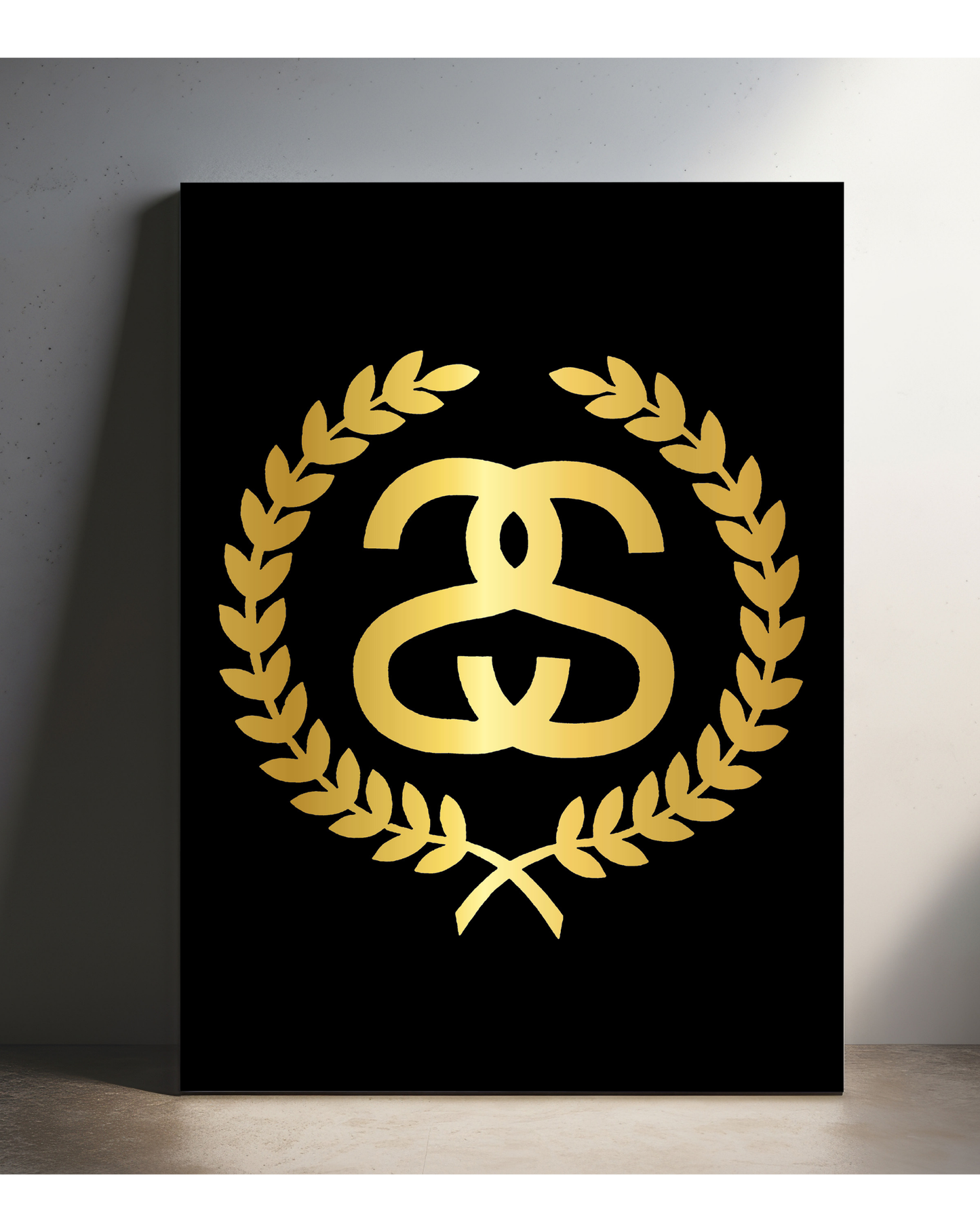 Stussy Logo on Metal