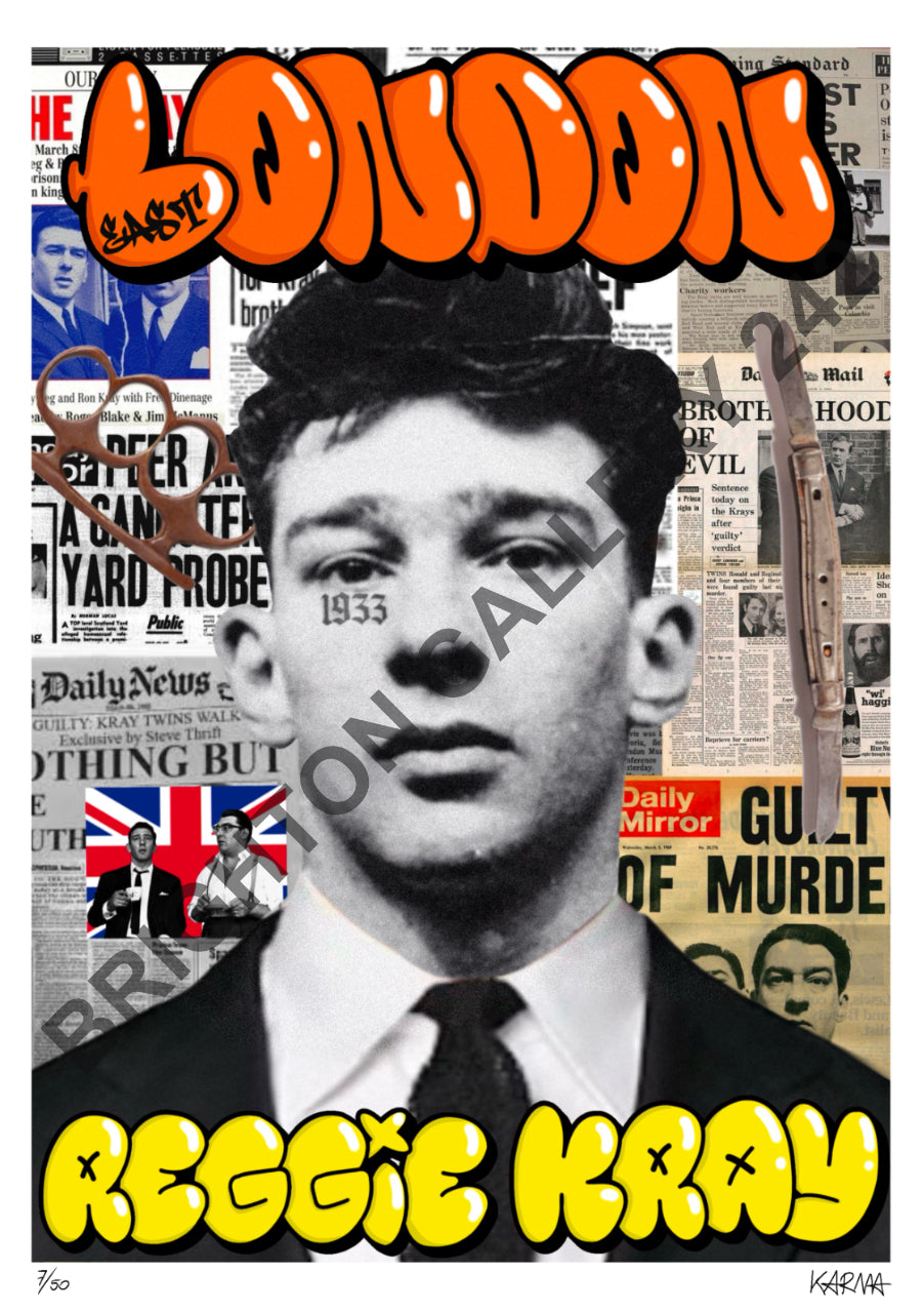 Reggie Kray A3 Print