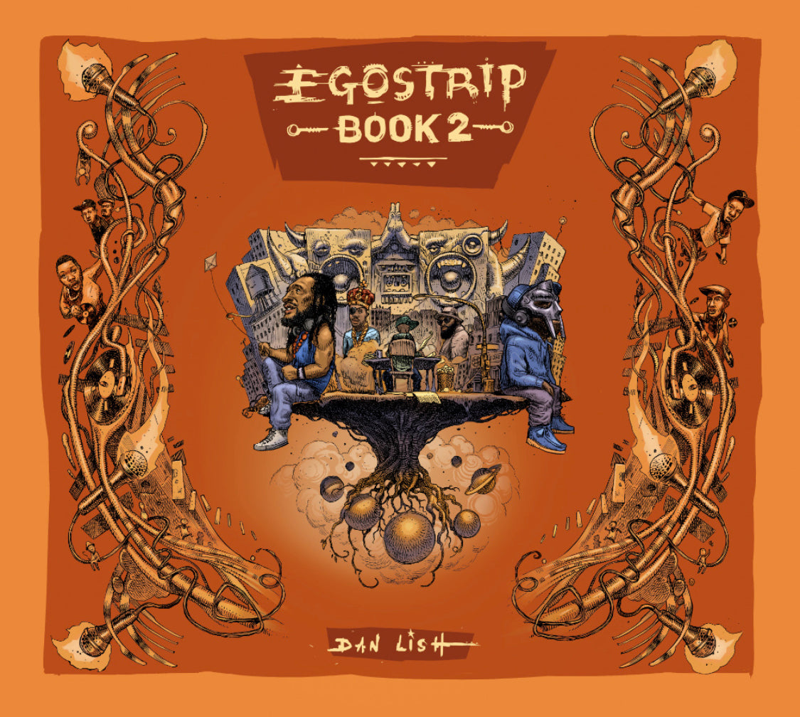 Egostrip 2 Book Signed with hand drawn illustration