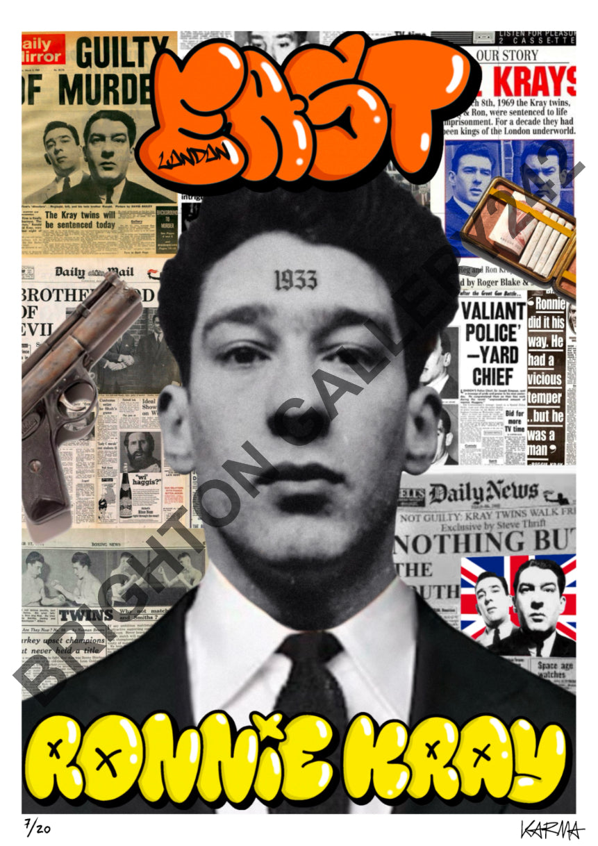 Ronnie Kray A3 Print