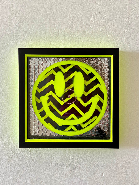 Junior Acid Vinyl Junkie - Neon Zig Zag 2
