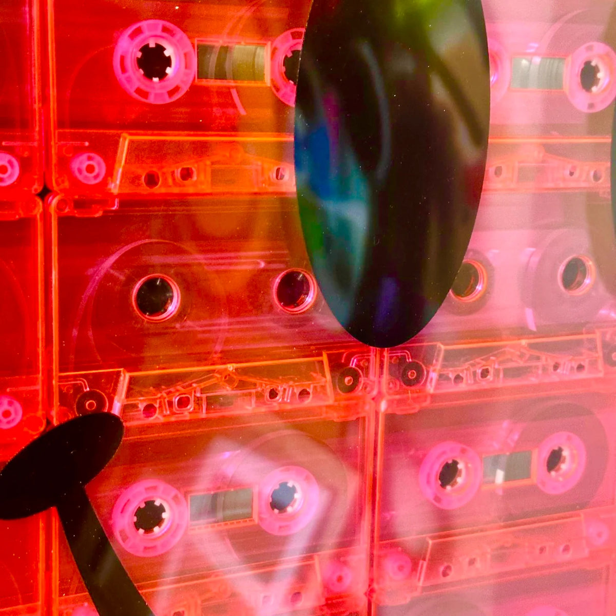 Cassette Face Red