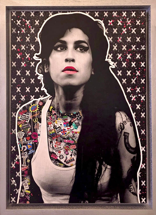 Amy Winehouse Medium Framed