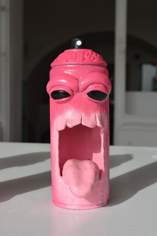 Pink Monster Can