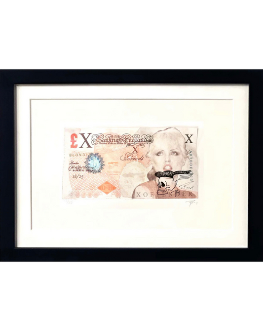 Generation X bank note Blondie