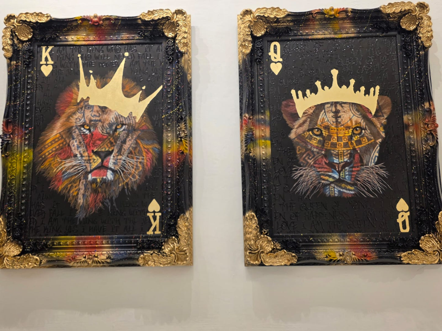 Lion & Lioness of Hearts