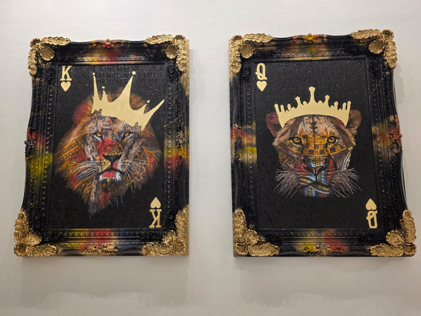 Lion & Lioness of Hearts