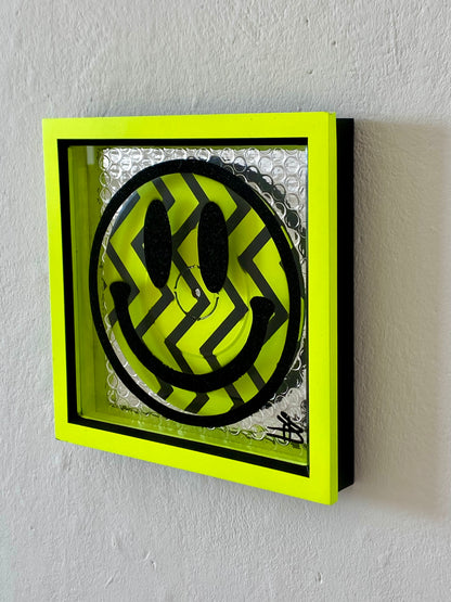 Junior Acid Vinyl Junkie - Neon Zig Zag 1
