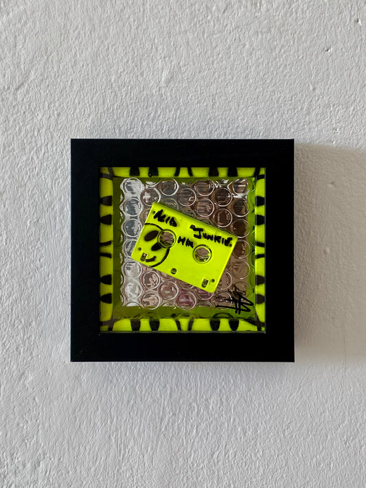 Mini Acid Vinyl Junkie Yellow Tape