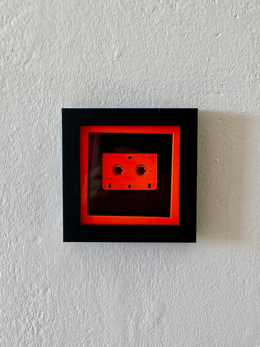 Mini Acid Vinyl Junkie Orange Tape