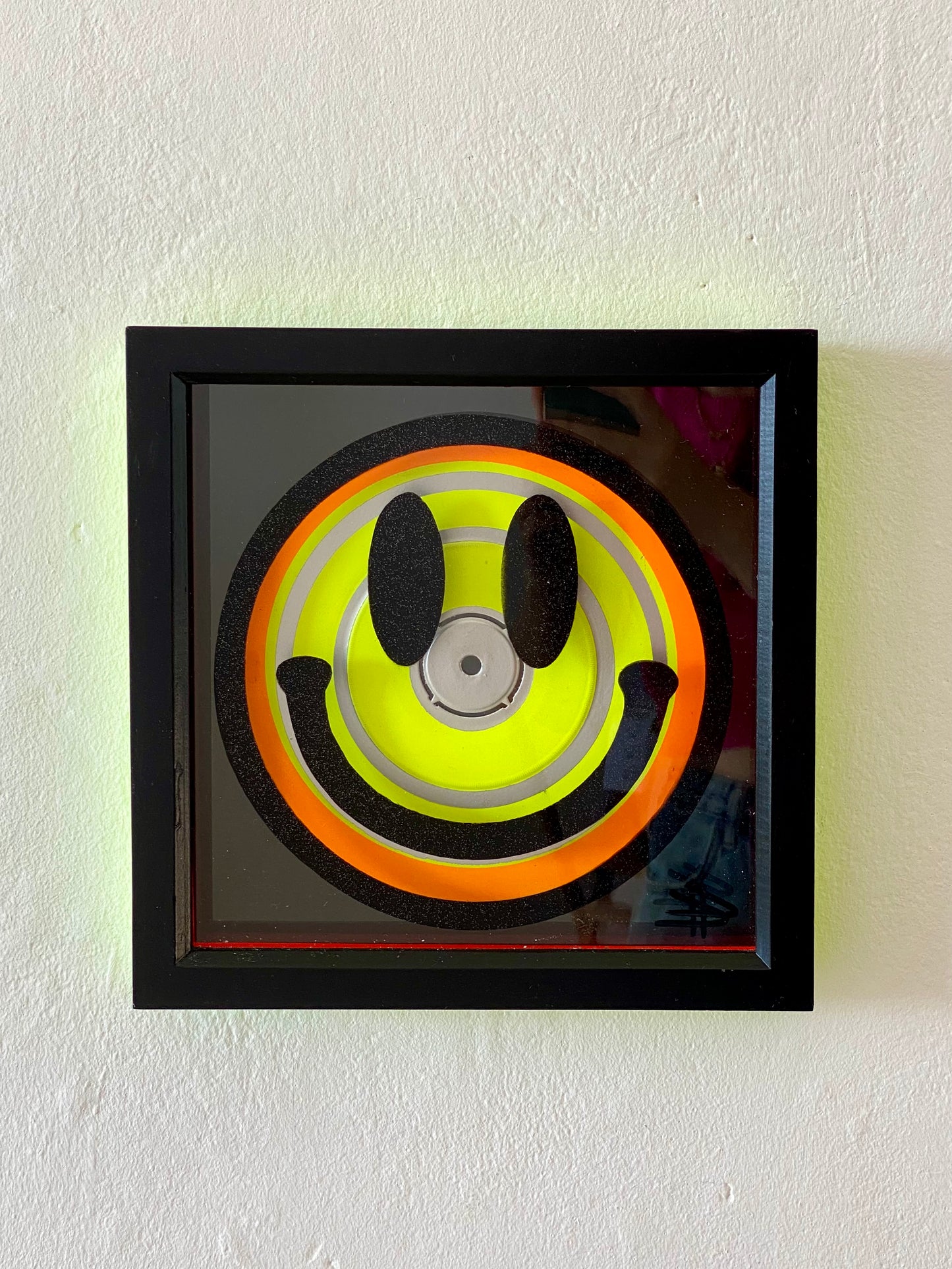 Junior Acid Vinyl Junkie - Neon Yellow and Orange