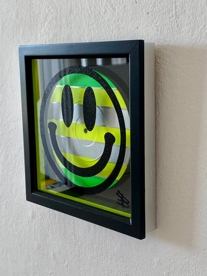 Junior Acid Vinyl Junkie - Green Stripes
