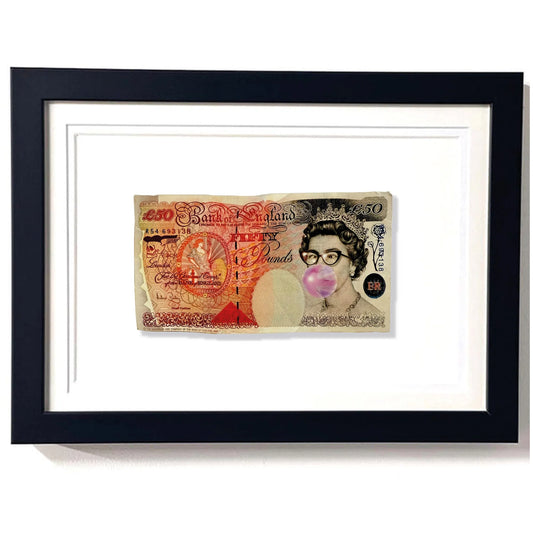 The bubbles burst £50