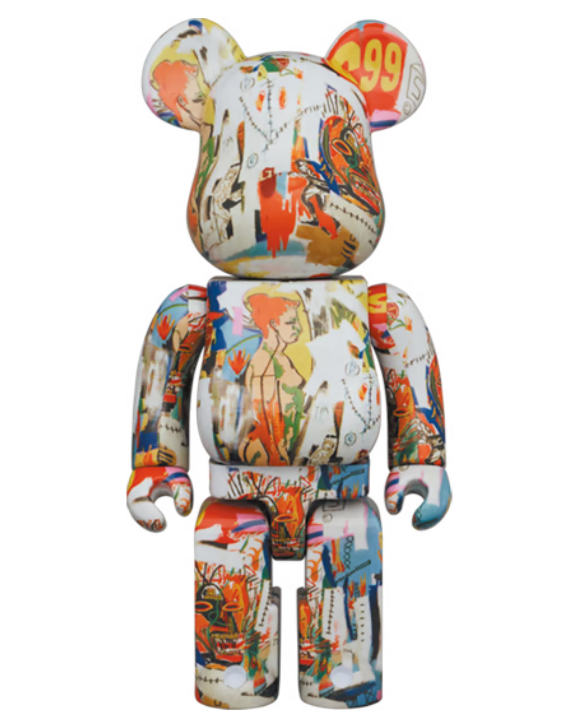 Andy Warhol x Jean-Michel Basquiat Bearbrick 1000% – Brighton