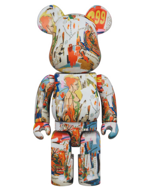 Andy Warhol x Jean-Michel Basquiat Bearbrick 1000%